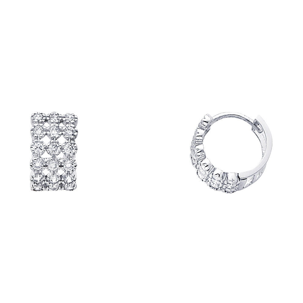 14K Gold 7mm Earrings