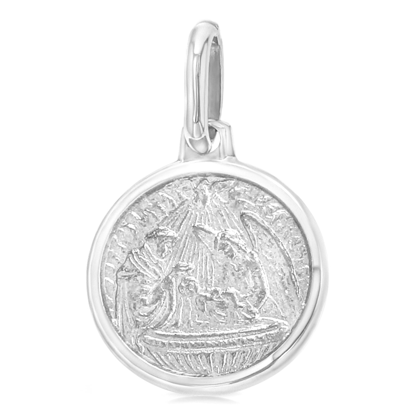 14K Gold Baptism Pendant
