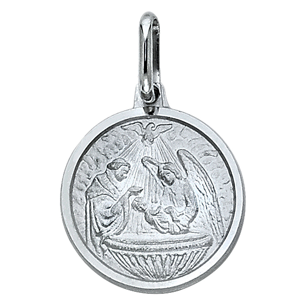 14K Gold Baptism Pendant