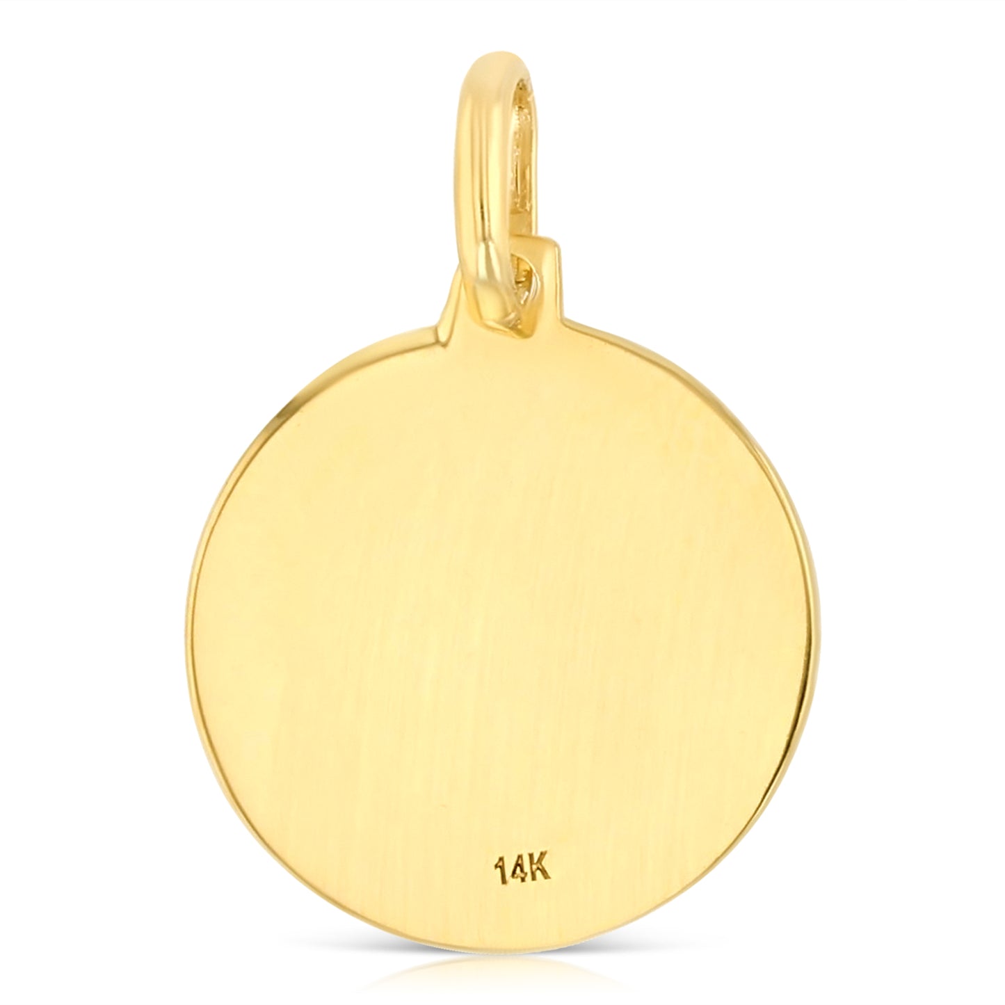 14K Gold St. Michael Pray For Us Pendant