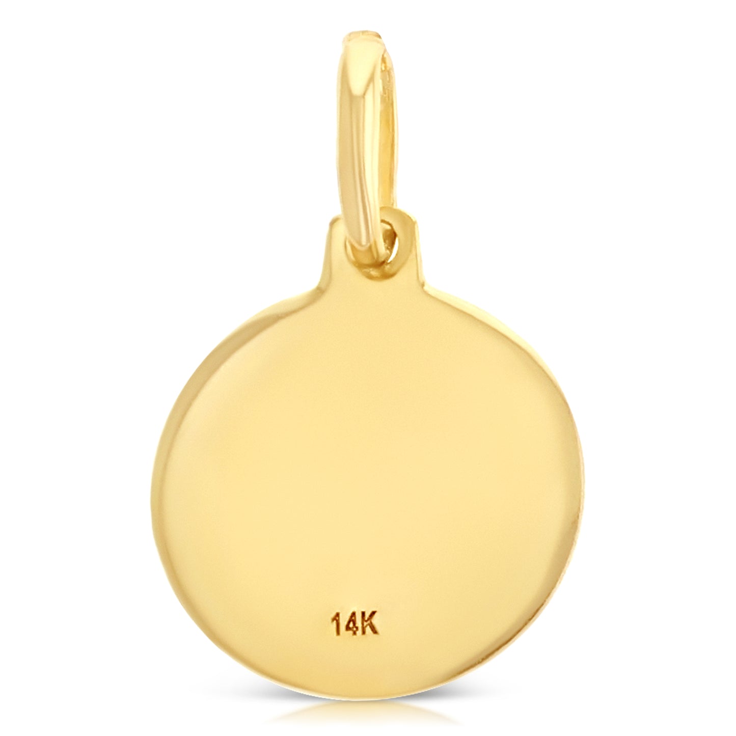 14K Gold Baptism Pendant